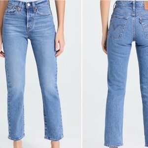 Levi's Women's Straight Leg Light Blue Jeans 24